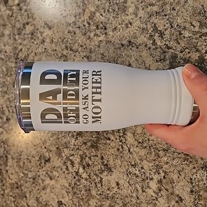 Stainless steel beer mug